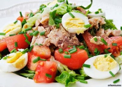 Рецепт вкусного салата из тунца фото