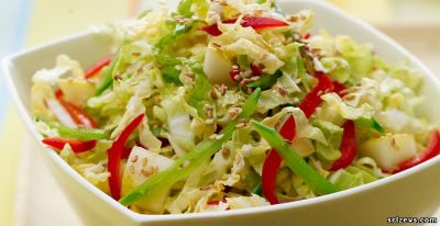 Рецепт салата из тунца и капусты фото