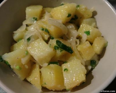 Рецепт салата из картофеля и лука фото