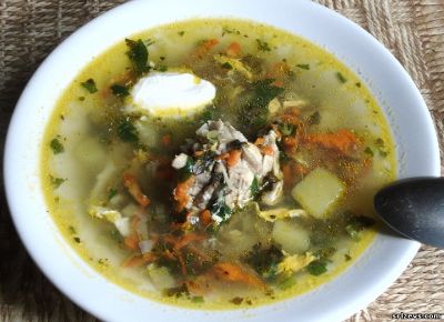 Куриный суп по итальянскому рецепту