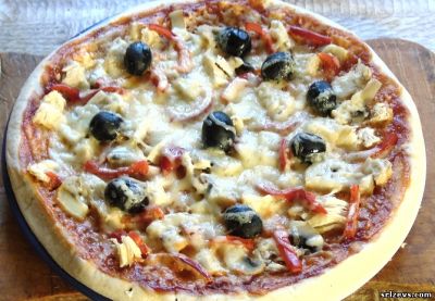 Пицца домашняя рецепт с фото