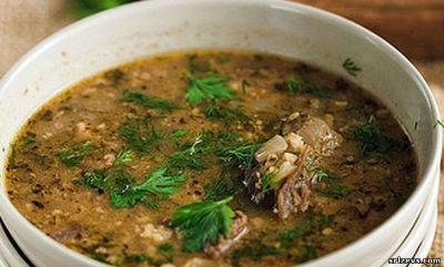 Рецепт супа харчо со свининой фото