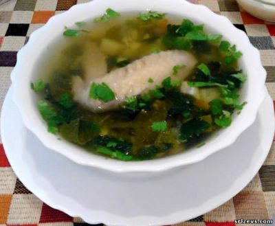 Рецепт куриного супа с сельдереем